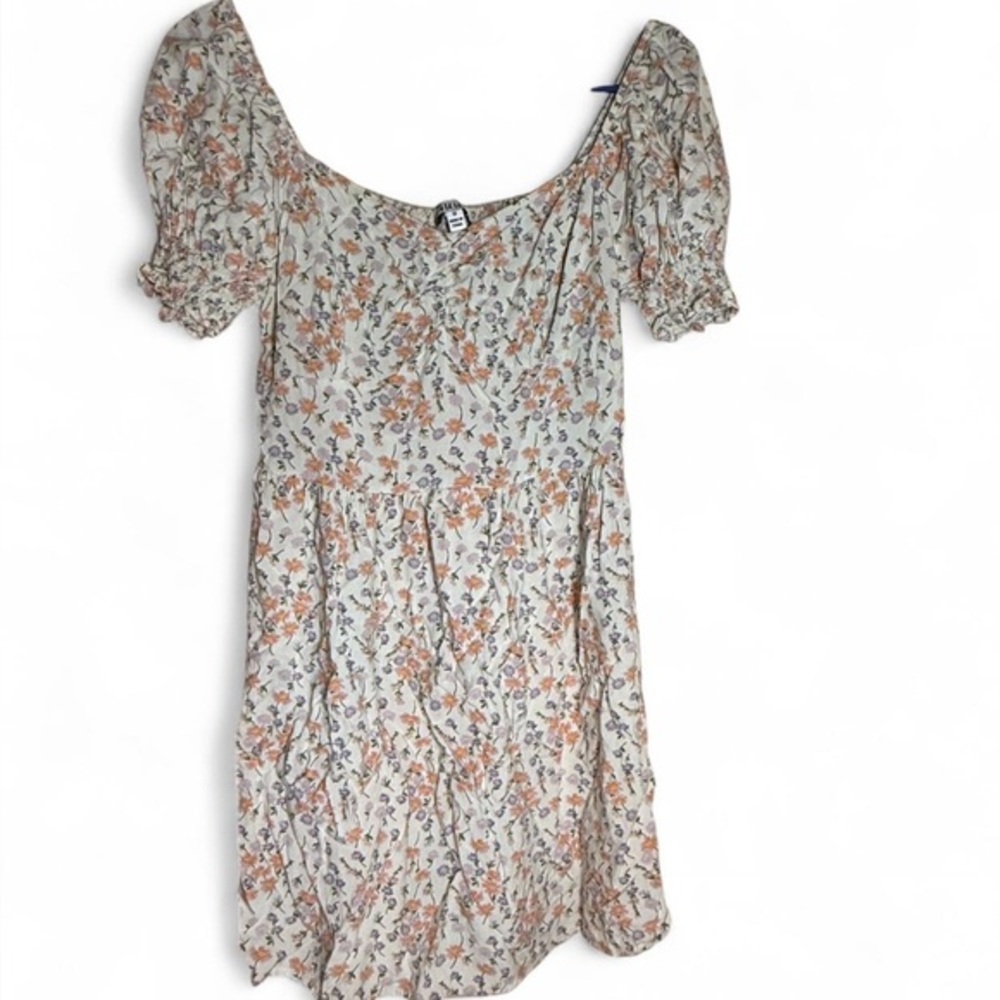 A.U.W Floral Puff Sleeve Dress